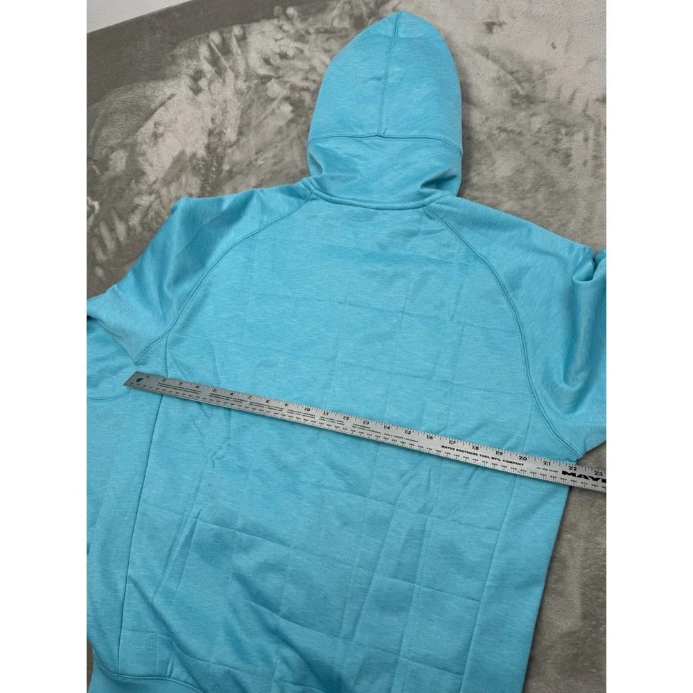 Nike Air Jordan Hoodie Jacket Mens Medium Cyan Blue Sweatshirt Basketball NBA